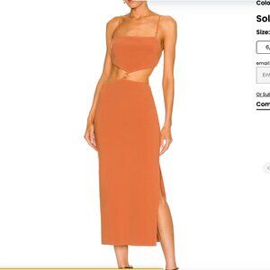 Bec + Bridge Alba Cut Out Midi Dress